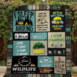 Camping Quilt Blanket Ver 12  Quilt